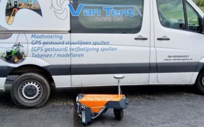 Robot Plotter delivered to Van Tent GWW